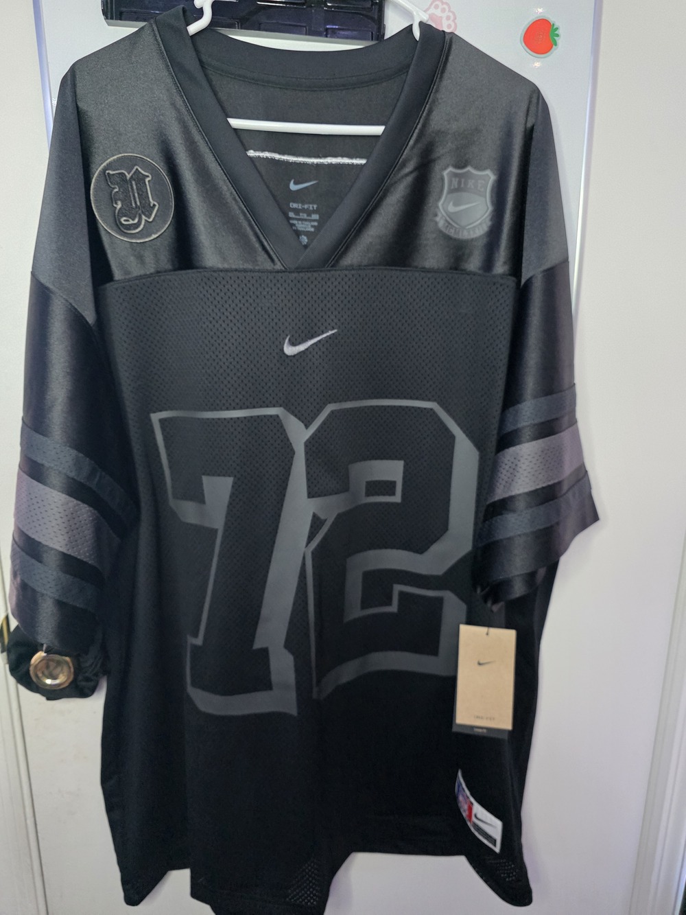 NEW Nike Sportswear Next Up Lifestyle Football Jersey Black Men's XL IH7492-010 - Picture 3 of 12